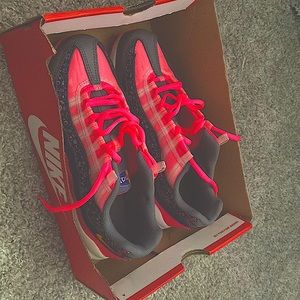 Shoes, Nike, Air Max Pink, Blue, Gray, White